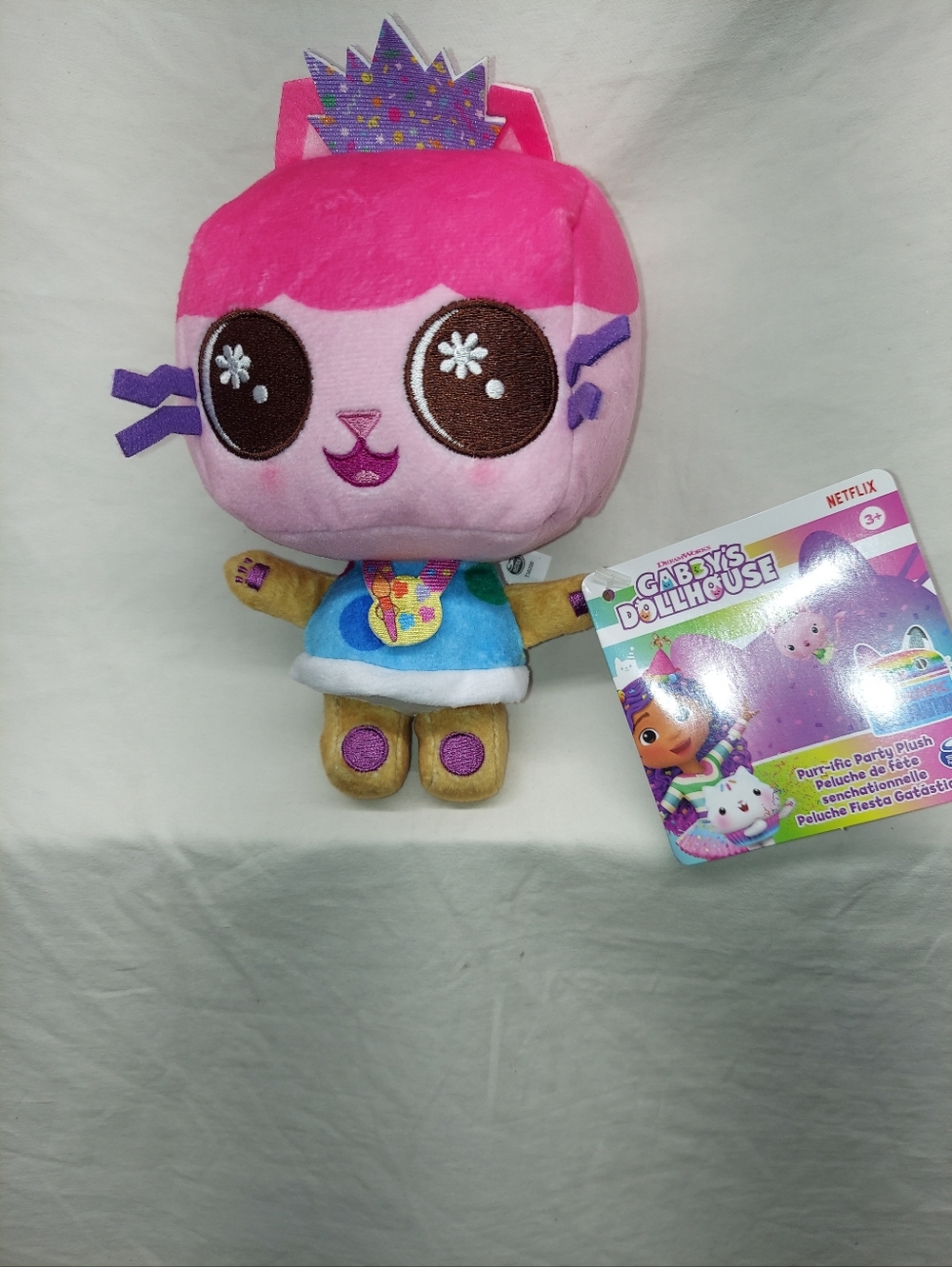 Gabby’s Dollhouse Baby Box Cat 8 Inch Plush